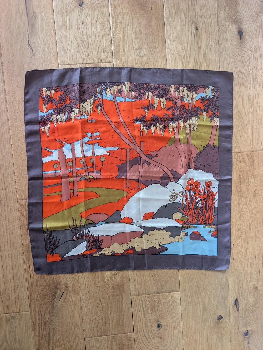Vintage Silk Liberty Of London Scarf England